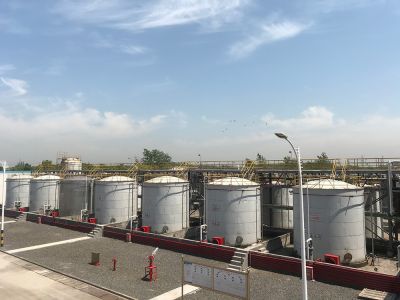 Storage tank farm